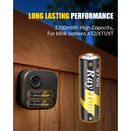 Cargador Rayhom para 4 Pilas Aa + 8 Pilas Aa 1,5V 3700MWH 001