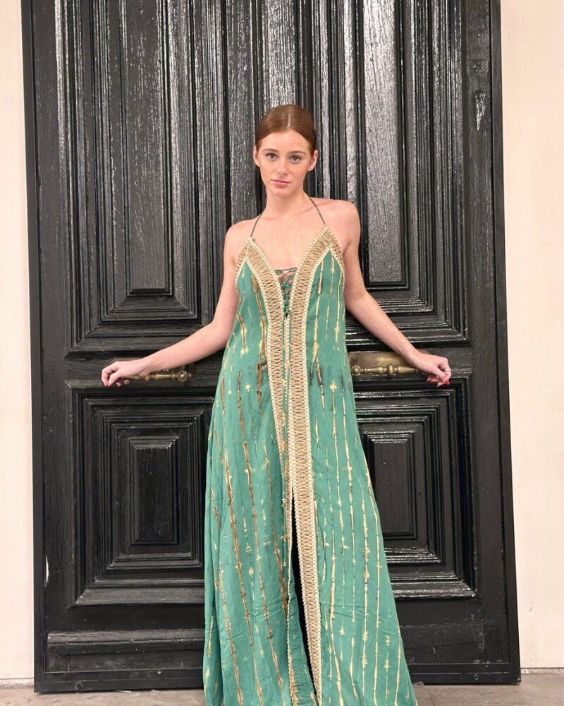 vestido mallorca dress Verde