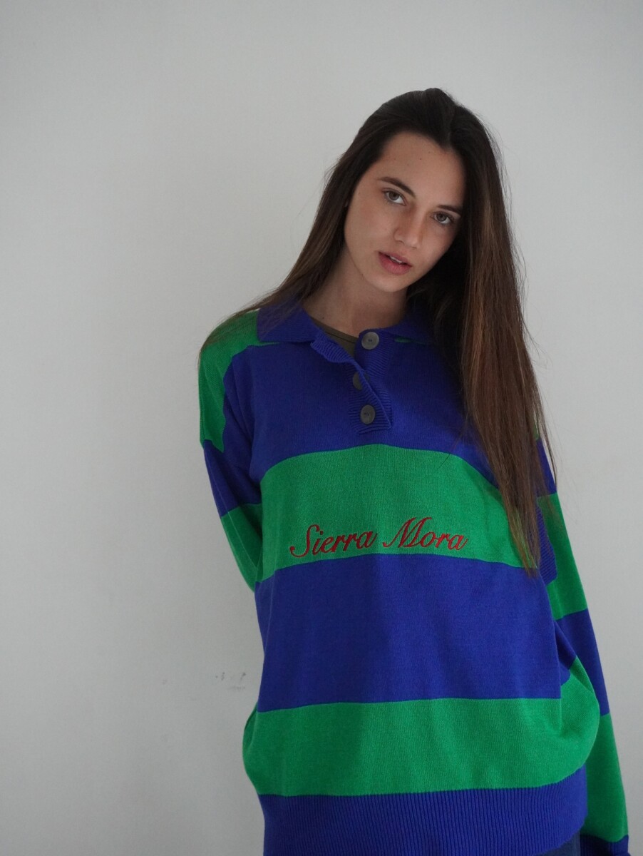 Heritage Sweater - Azul / Verde 