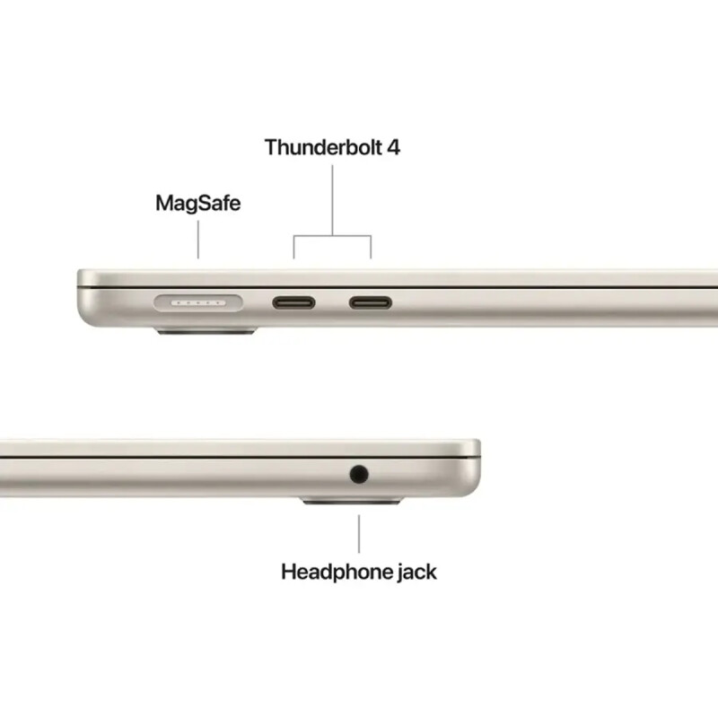 Notebook Apple Macbook Air MW103LL M4 512GB 16GB 13" Starlig Notebook Apple Macbook Air MW103LL M4 512GB 16GB 13" Starlig
