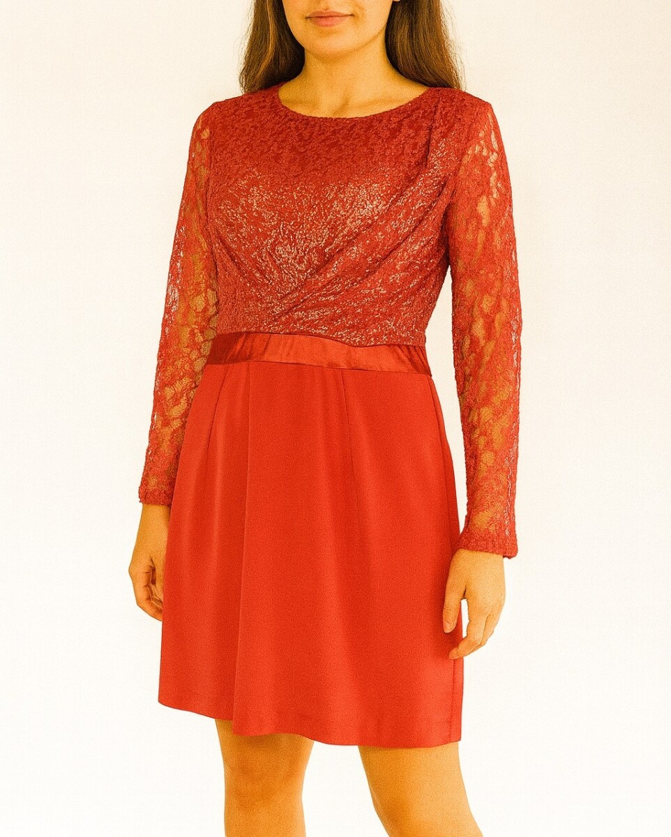 Vestido Aira - Rojo 