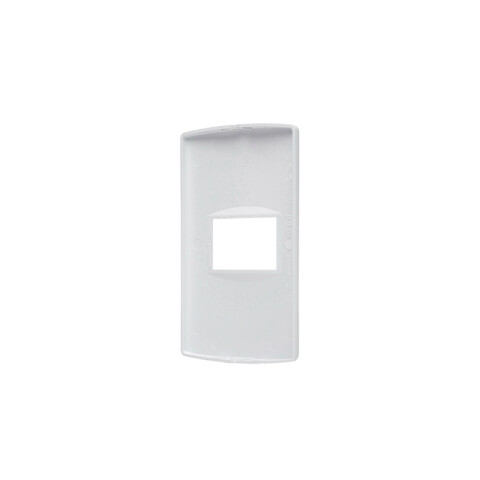 Plaqueta p/1 módulo c/soporte+bastidor blanco puro SK3416