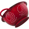 Colador acero inox 28 cm rojo PRISMA Colador acero inox 28 cm rojo PRISMA