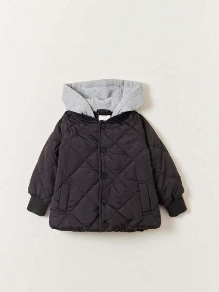 Campera bomber capitoneada Azul Marino