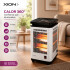 Estufa 360 Xion A Cuarzo 2000w Xi-es2000 ESTUFA XION 2000W XI-ES2000