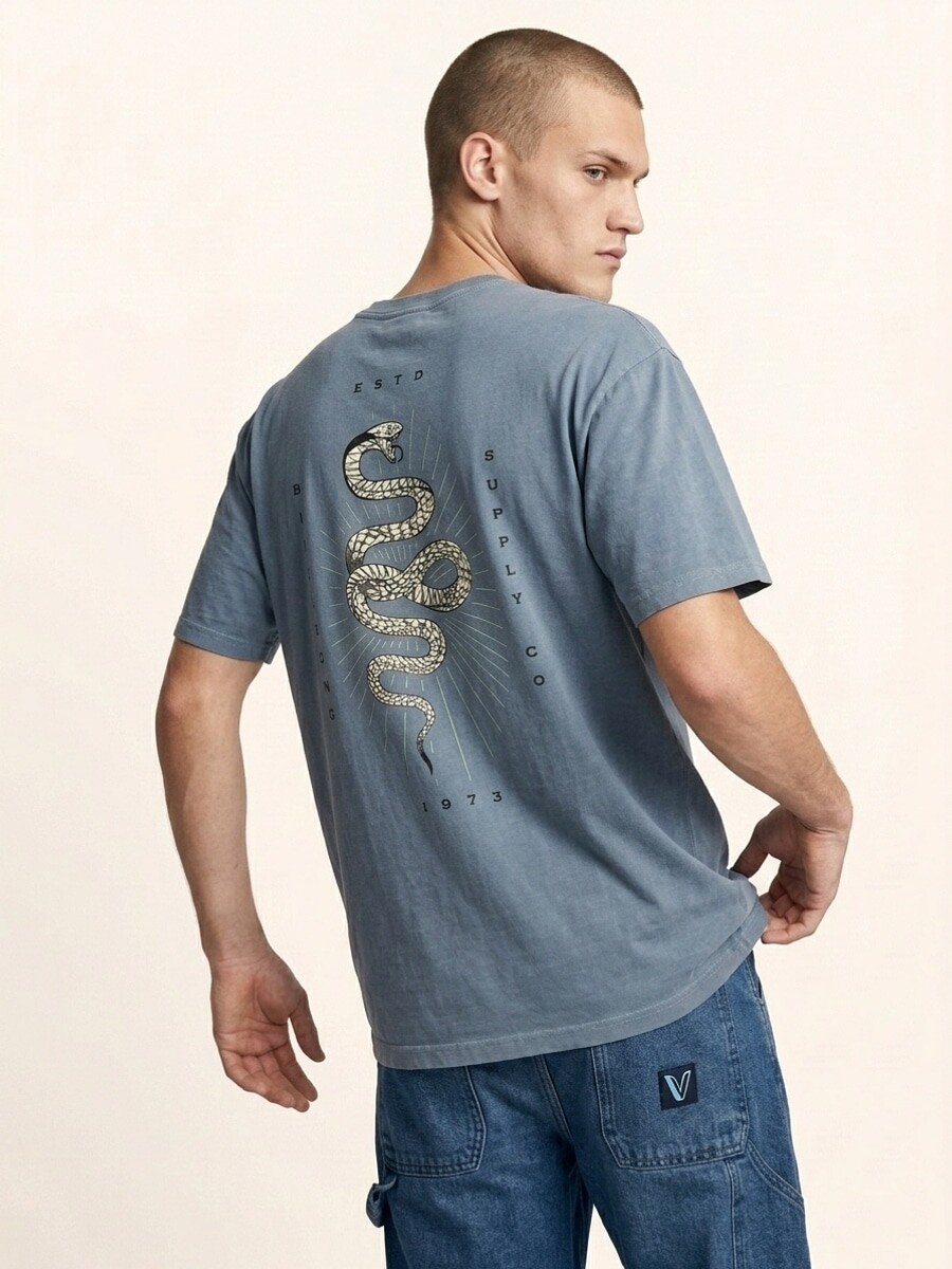 REMERA SERPIENTE OVER TEE 