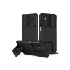 Protector Samsung Galaxy A15 con soporte y cubre cámara color negro Protector Samsung Galaxy A15 Con Soporte Y Cubre Cámara Color Negro