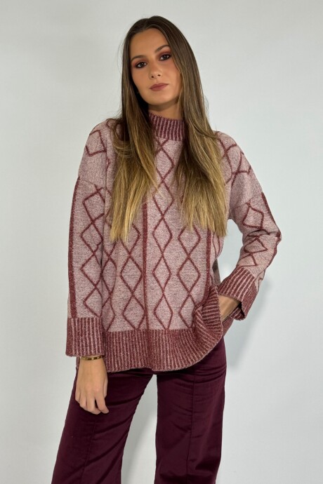 SWEATER RINGO Rosa