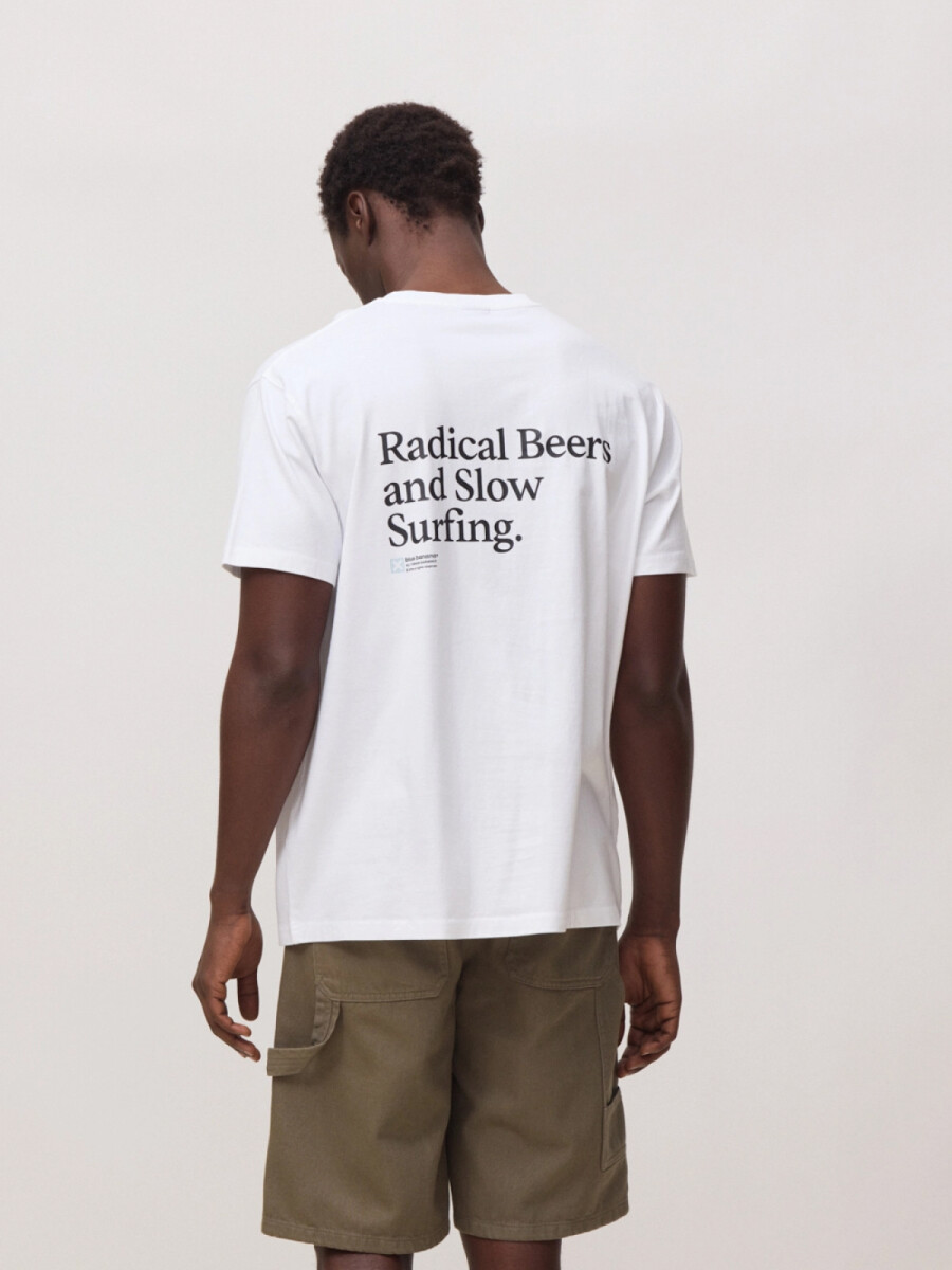 Camiseta Note - Blanca 