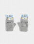 Guantes Infantiles Animalito Guantes - Gris Claro