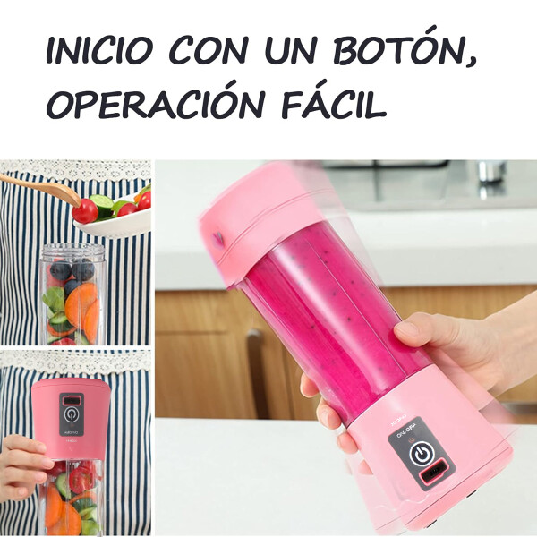 Licuadora Portátil Personal Xion Xi-li6 380 Ml AZUL