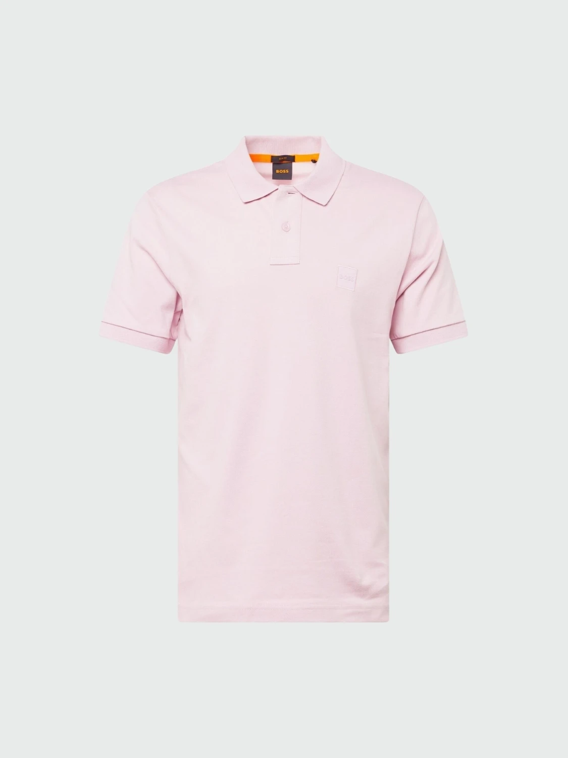 BOSS - Remera Polo Slim Fit en Piqué Algodón Púrpura