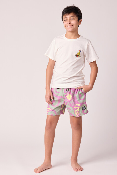 SHORT MELEYS TEEN RUSTY Naranja