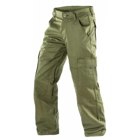 Pantalón táctico en tela antidesgarro con protección UV50+ - Fox Boy Verde
