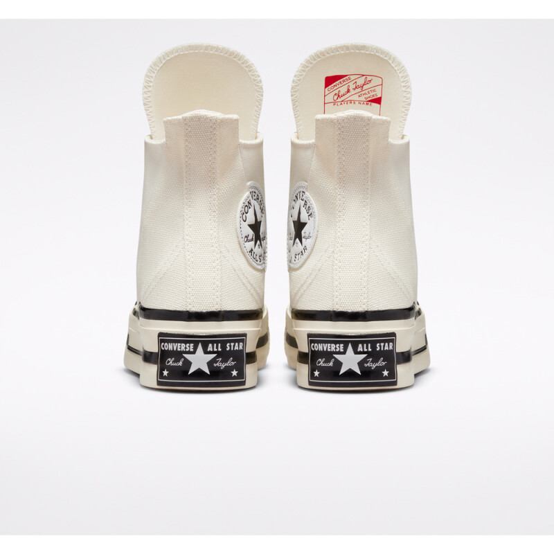 CHUCK 70 PLUS HI EGRET/BLACK/EGRET EGRET/BLACK/EGRET