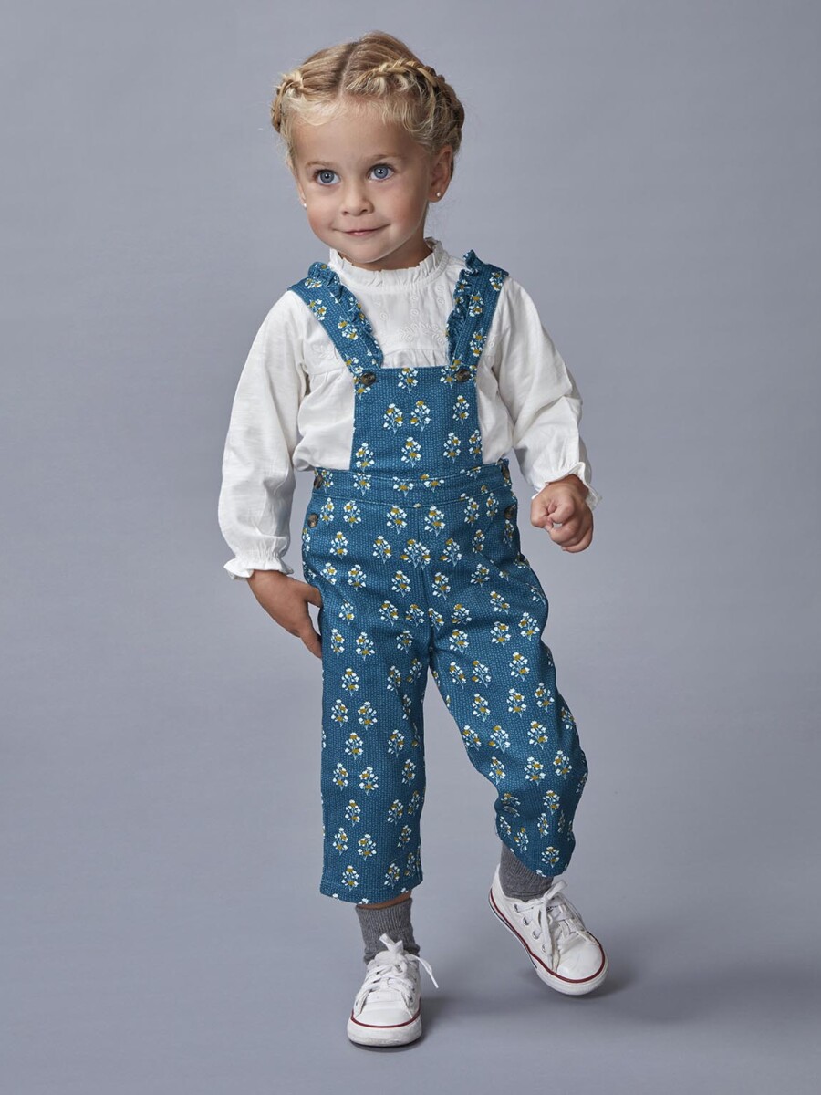 Peto Largo Estampado Petroleo