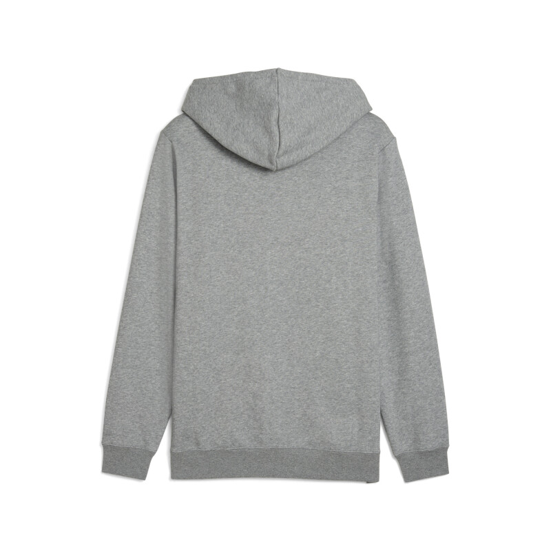 Canguro Puma ESS No. 1 Logo Full-Zip Hoodie FL de Hombre - 682586 03 Gris
