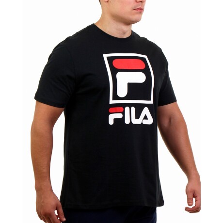 Camiseta Fila Hombre Stack New Negro