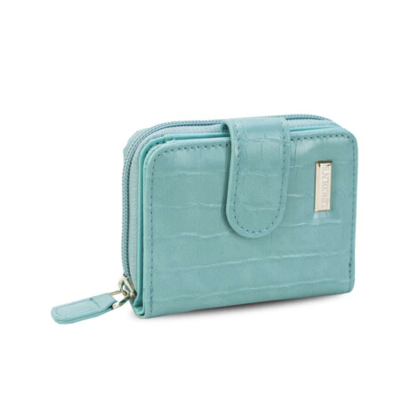 Billetera Paloma Aguamarina