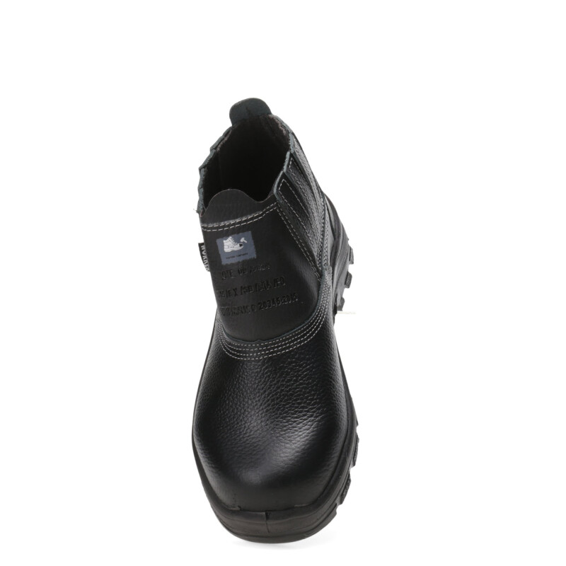 Botines Unisex Worker Elastizado Punta de Composite Negro