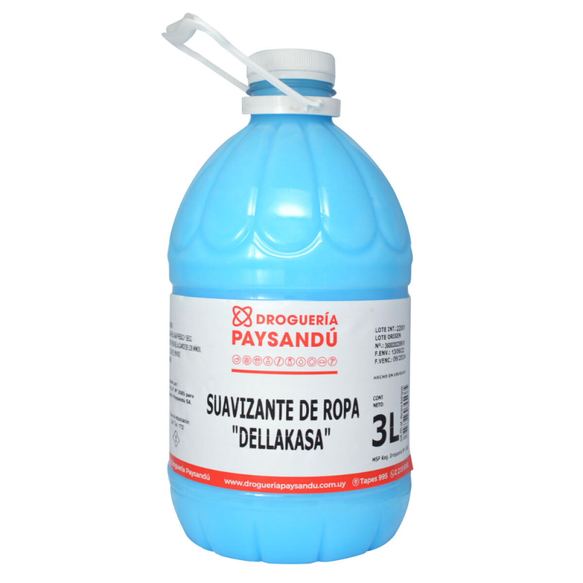 Suavizante para Ropa DELLAKASA - 3 L 
