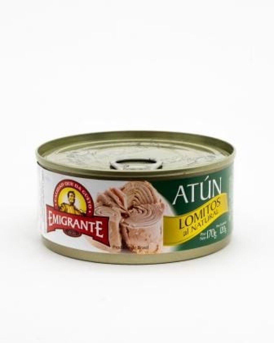 LOMITOS DE ATUN AL NATURAL EMIGRANTE -170 GRS 