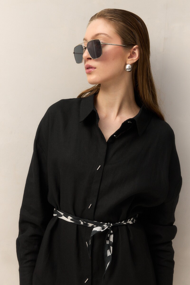 VESTIDO BASILE Negro