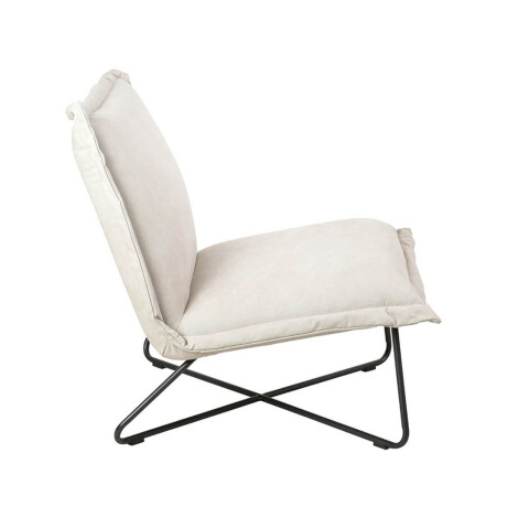 BUTACA METAL-Y-TELA NATURAL-BEIGE ARUBA BEIGE