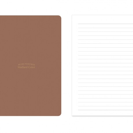 Cuaderno retro A5 marrón