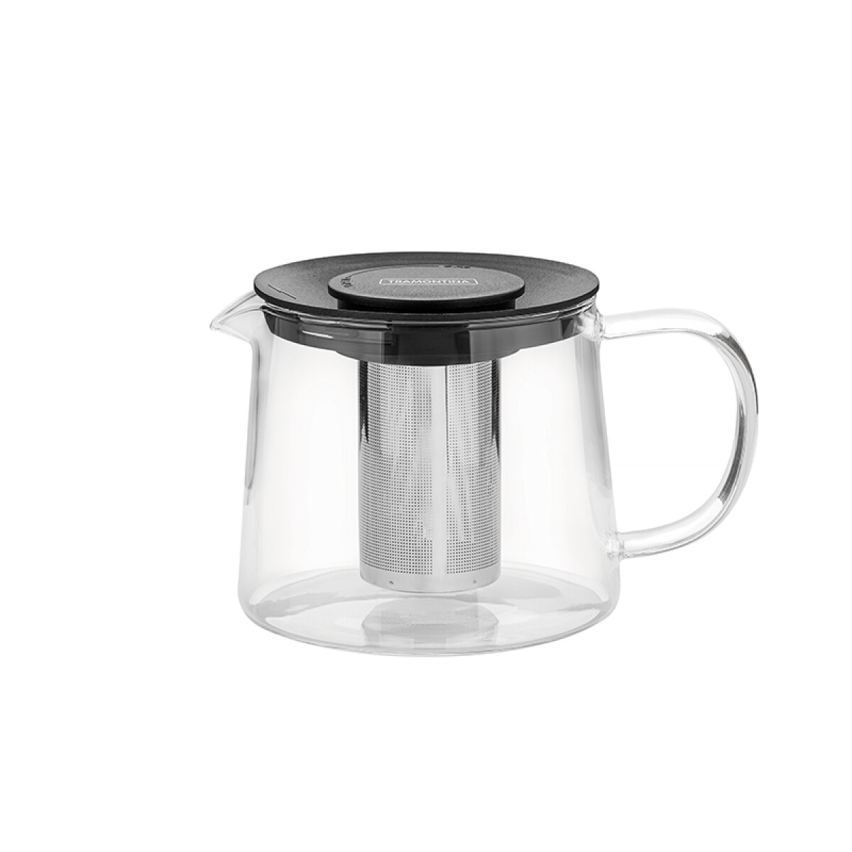 Tetera de vidrio e inox. con infusor 900ml. -TRAMONTINA - TF6620 