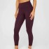 Leggings Define PowerHold High-Waisted 7/8 Mujer Oxblood