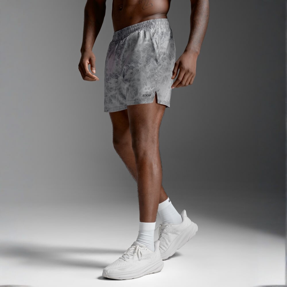 Short Running Aero 5’’ Short 2.0 Hombre Weathervane Marble/black Reflective