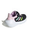 Championes de Niños Adidas Tensaur Run 2.0 JRS Negro - Rosado - Verde Menta