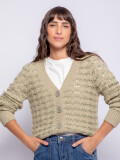 CARDIGAN LILA Verde Claro