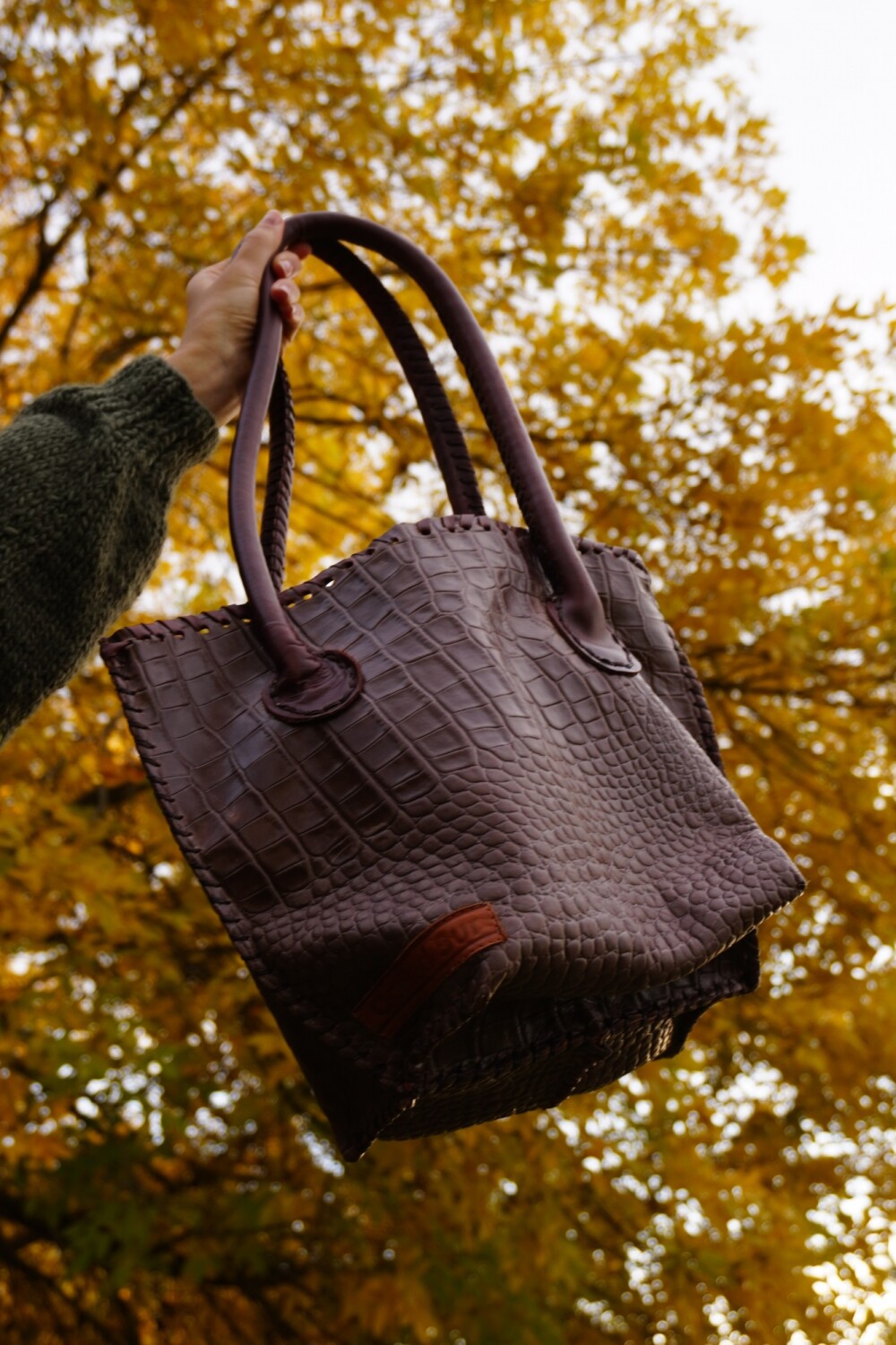 Medium Winter Bag Marrón