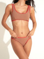 BIKINI COLALESS MINERVA TOSTADO