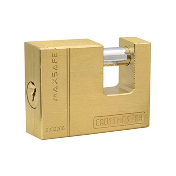 CANDADO DE BRONCE MAX SAFE ARCO HORIZONTAL DE 70MM CROSSM Candado De Bronce Max Safe Arco Horizontal De 70mm Crossm