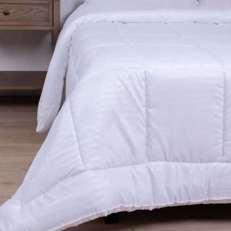 ACOLCHADO 2 PLAZAS POLIESTER BLANCO EMBOSSED
