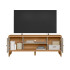 LINEA- RACK PORTO PARA TV 70" NATURE OFF WHITE LINEA- RACK PORTO PARA TV 70" NATURE OFF WHITE