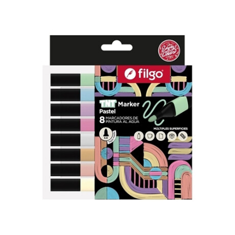 Marcador Filgo Tnt x 8 Marcador Filgo Tnt x 8