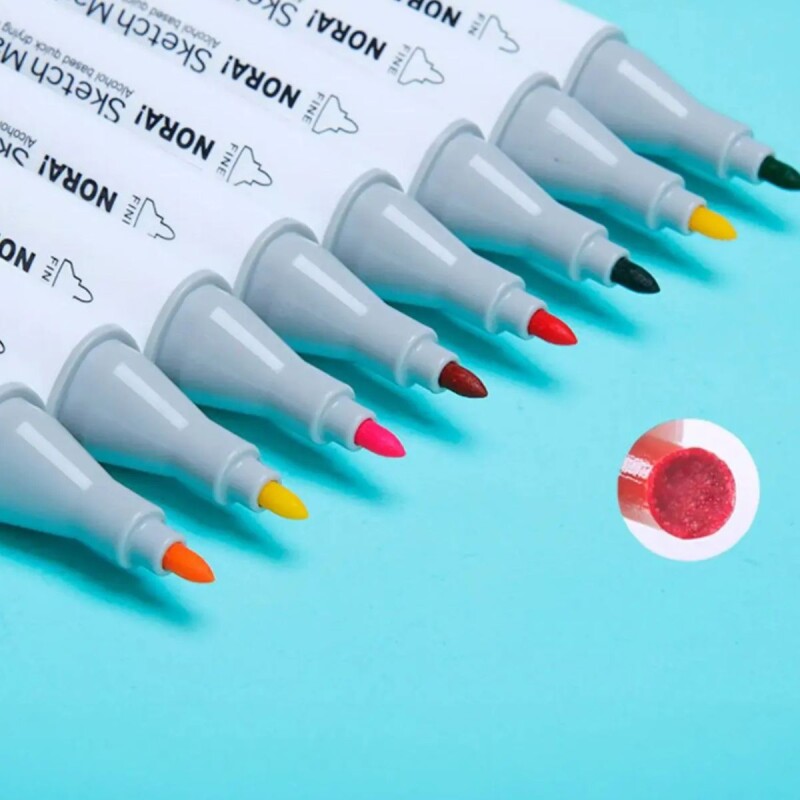 Sketch Markers Doble pta SkyGlory x 60 unis Sketch Markers Doble pta SkyGlory x 60 unis