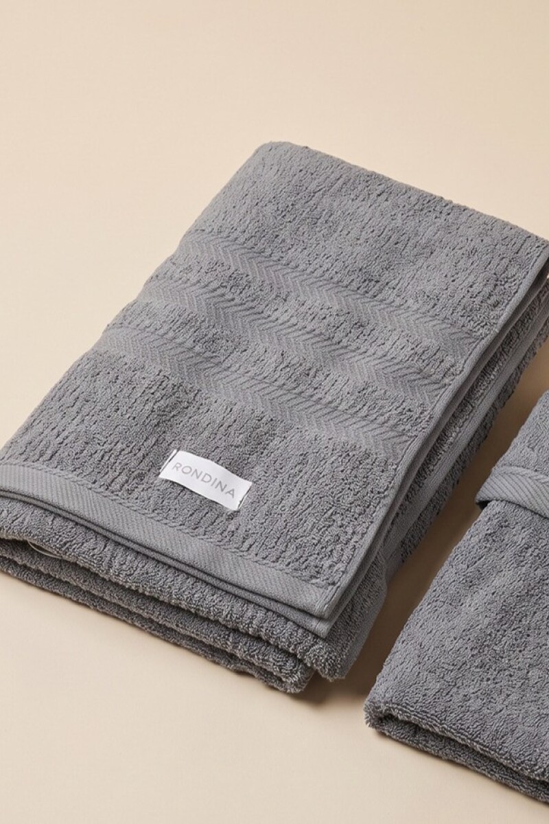 Toalla Grande. Gris Oscuro