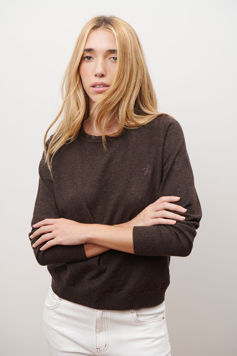 SWEATER TWIN MARRON