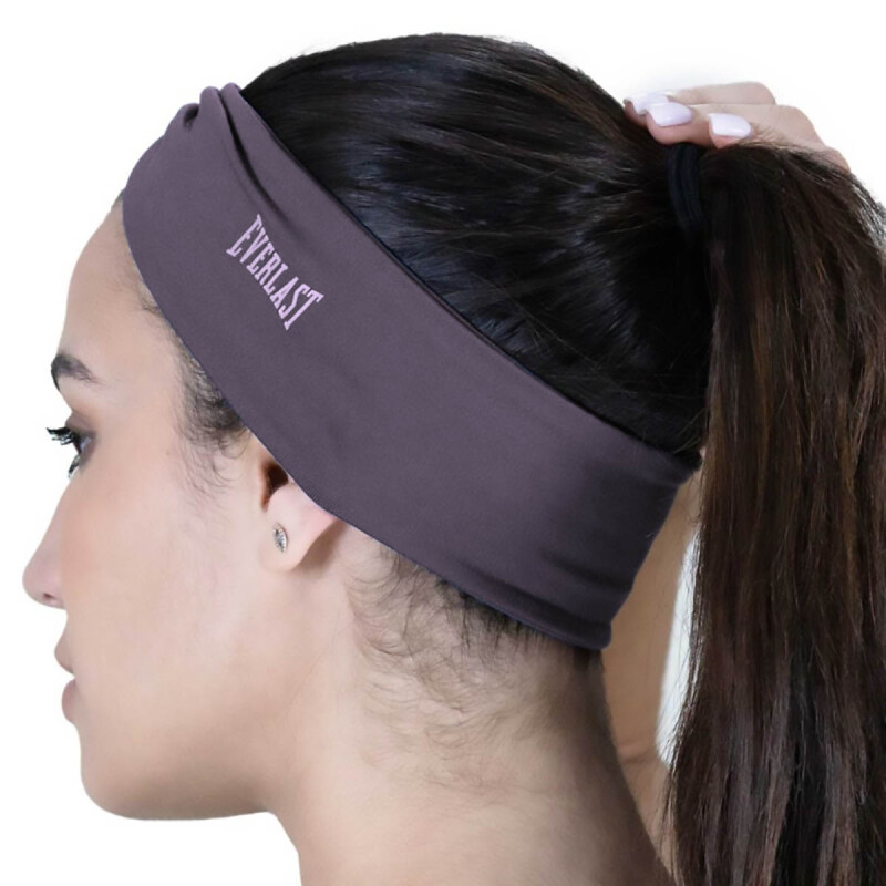 Vincha deportiva Non Slip Everlast Gris