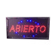 Cartel Abierto Led Luminoso 220 Volts Cartel Abierto Led Luminoso 220 Volts