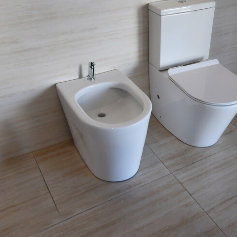 Bidet Blanco Brillo 53X38X40 Linea Amaro 000