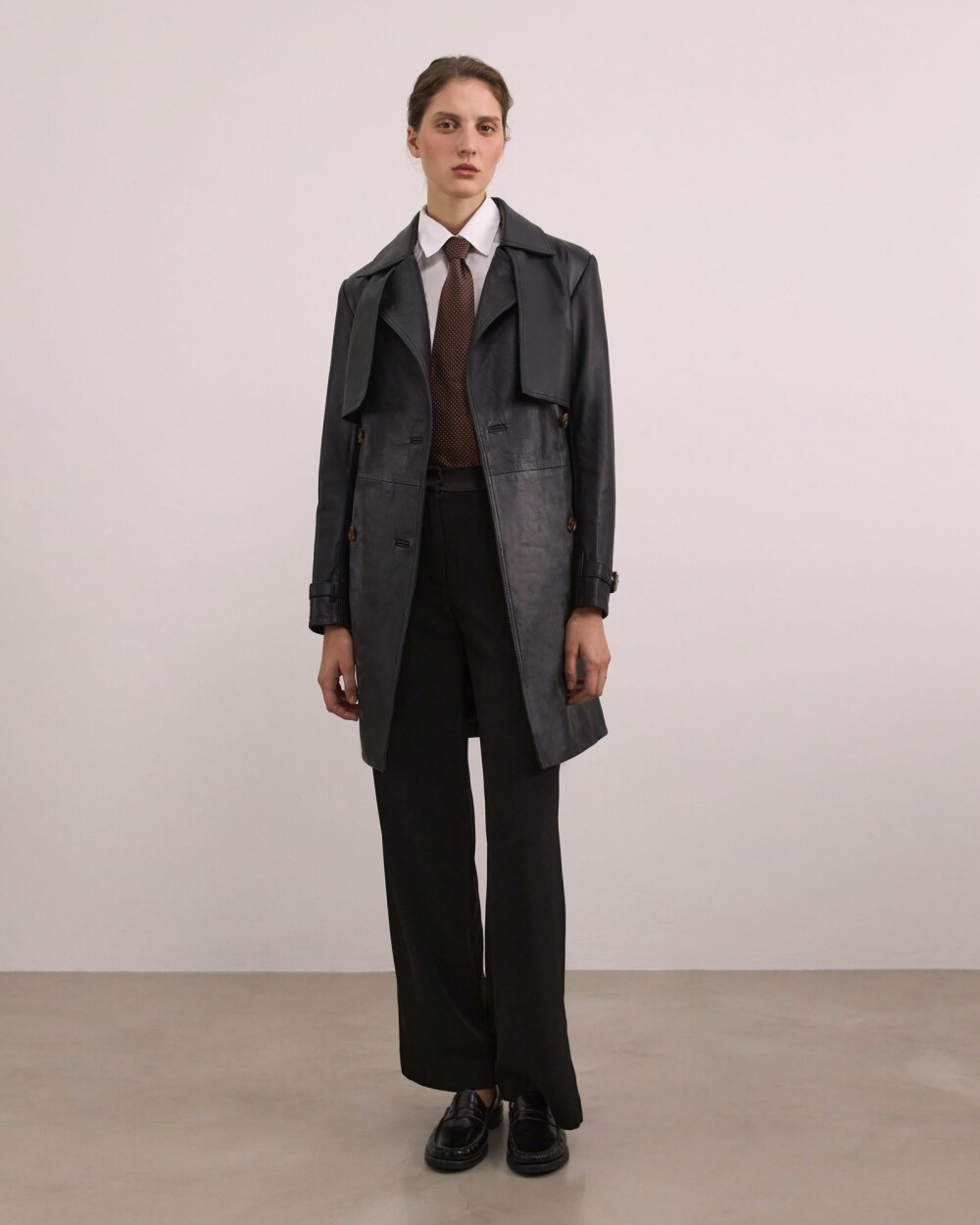 Trench Borgia Negro