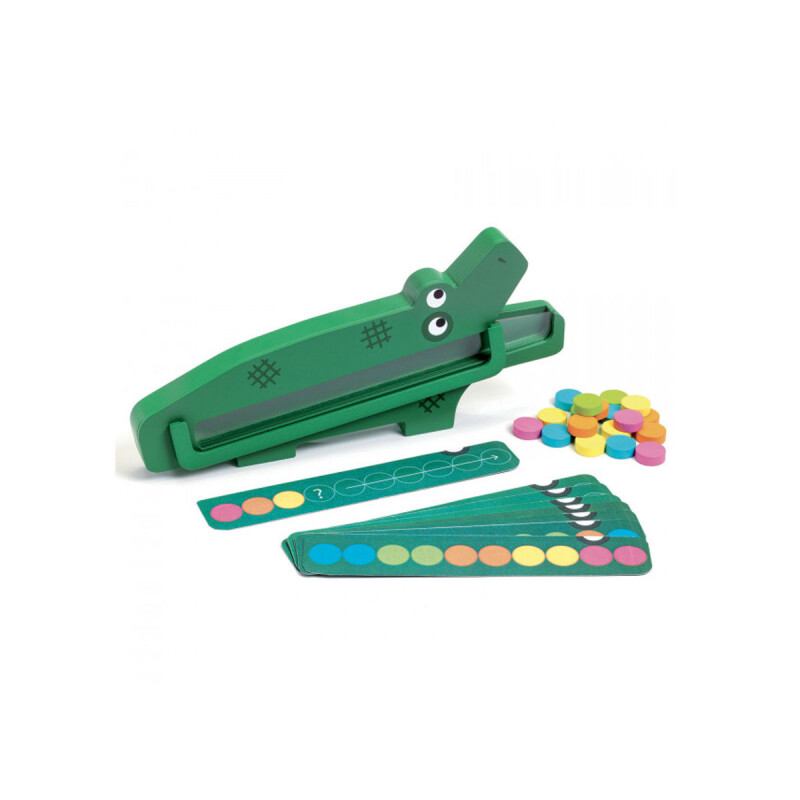 Juego educativo de madera Crococroc Djeco Juego educativo de madera Crococroc Djeco