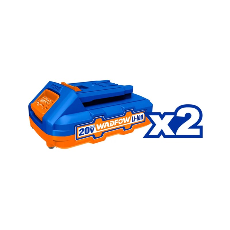 Atornillador Llave de impacto 1/4" Wadfow + 2 baterías 20V 170nm Atornillador Llave de impacto 1/4" Wadfow + 2 baterías 20V 170nm