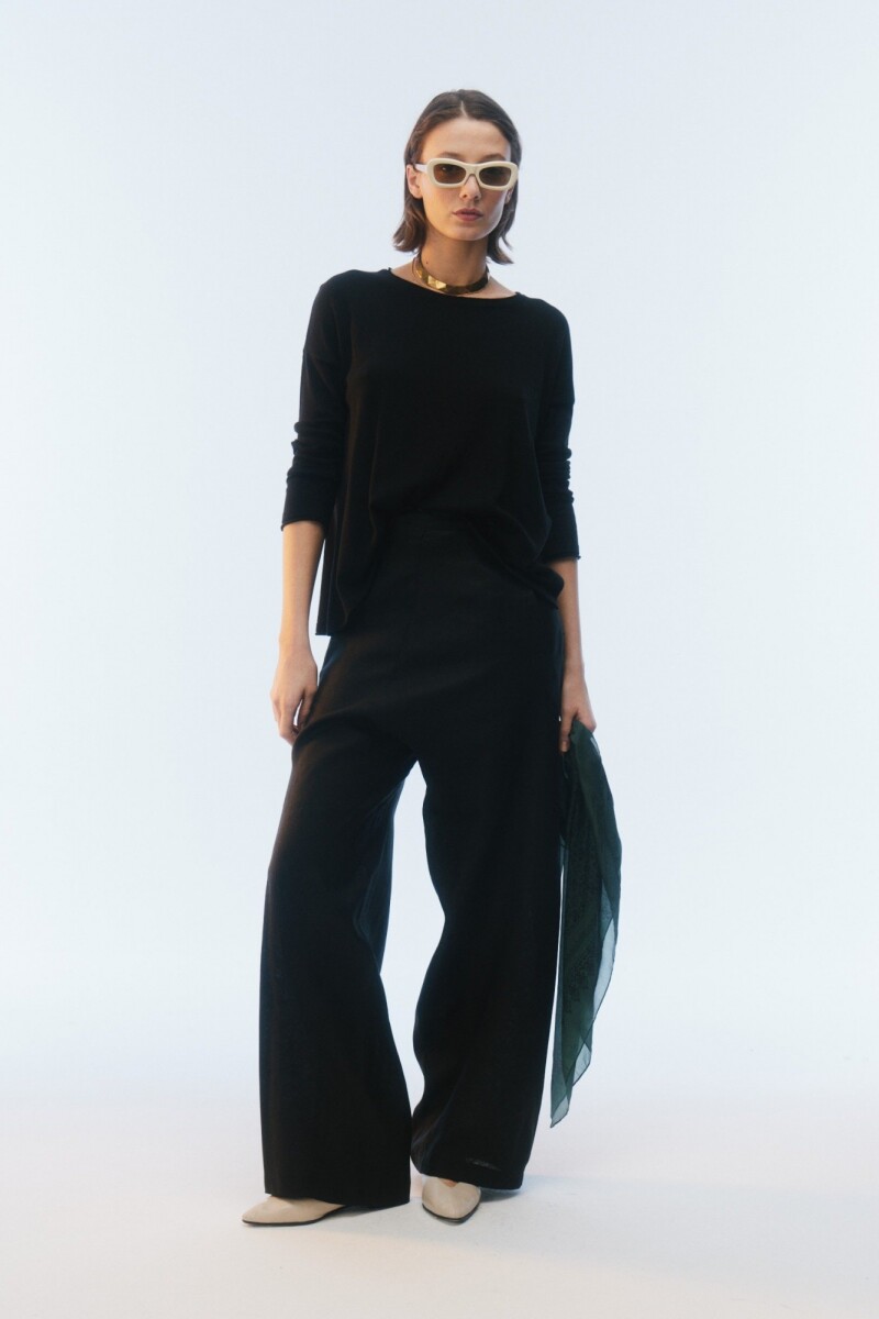 REMERA ALICE Negro